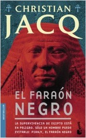 Portada de El faraón negro, de Christian Jacq