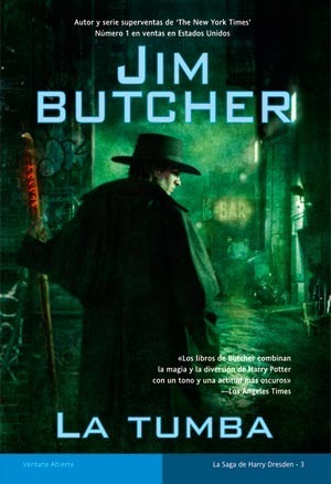 Portada de La tumba, de Jim Butcher
