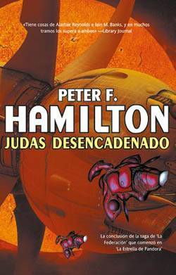 Portada de Judas desencadenado, de Peter F. Hamilton