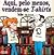 Aqui, pelo menos, vendem-se T-shirts (FoxTrot, #10)