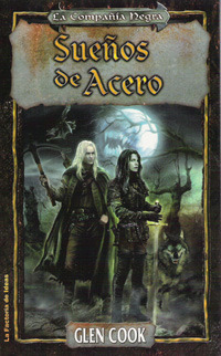 Portada de Sueños de Acero, de Glen Cook