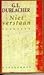 Niet verstaan by G.L. Durlacher