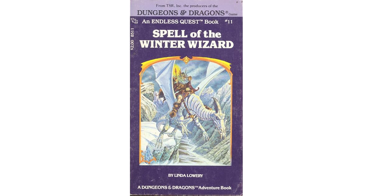 Spell Of The Winter Wizard (Endless Quest 11) by Linda Lowery