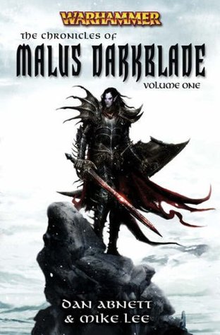 Portada de Warhammer Las Cronicas de Malus Darkblade, de Dan Abnett