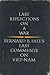 Last Reflections On A War: Bernard B. Fall's Last Comments On Vietnam