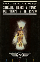 Portada de Sherlock Holmes a través del tiempo y el espacio, de Isaac Asimov