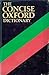 The Concise Oxford Dictiona...