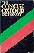The Concise Oxford Dictionary of Current English