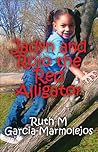 Jadyn and Rojo the Red Alligator