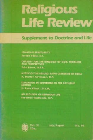 July/August 1982 (Religious Life Review, Volume 21, #97)