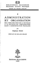 Administration et Organisation