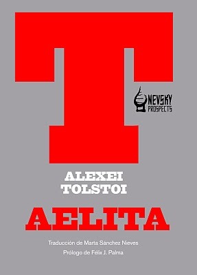 Portada de Aelita, de Aleksey Nikolayevich Tolstoy