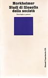 Studi di filosofia della società Studi di filosofia della società