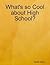 What's so Cool about High S...