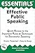 Essentials Effective Public Speaking