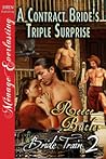 A Contract Bride's Triple Surprise  (Bride Train, #2)