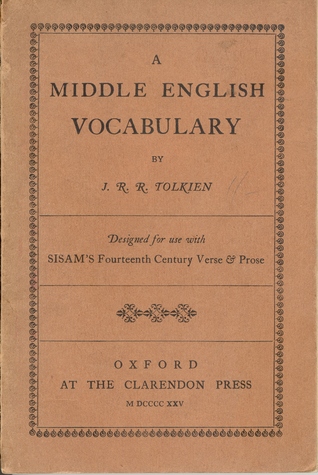 A Middle English Vocabulary (Paperback)
