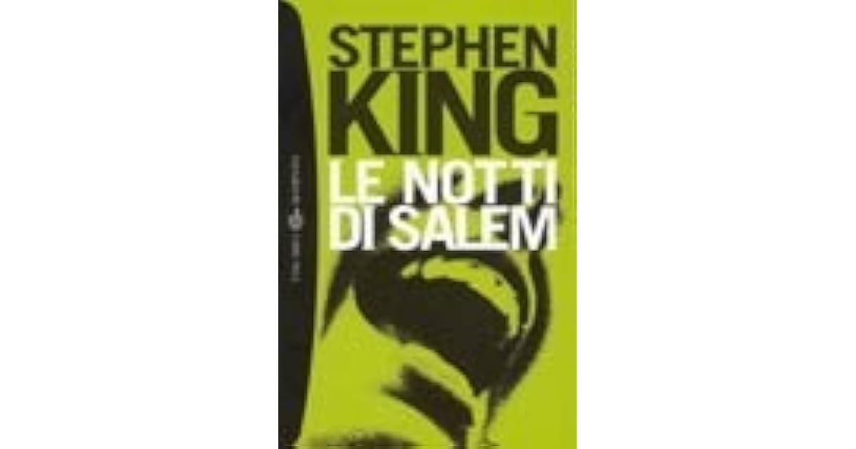 Le notti di Salem by Stephen