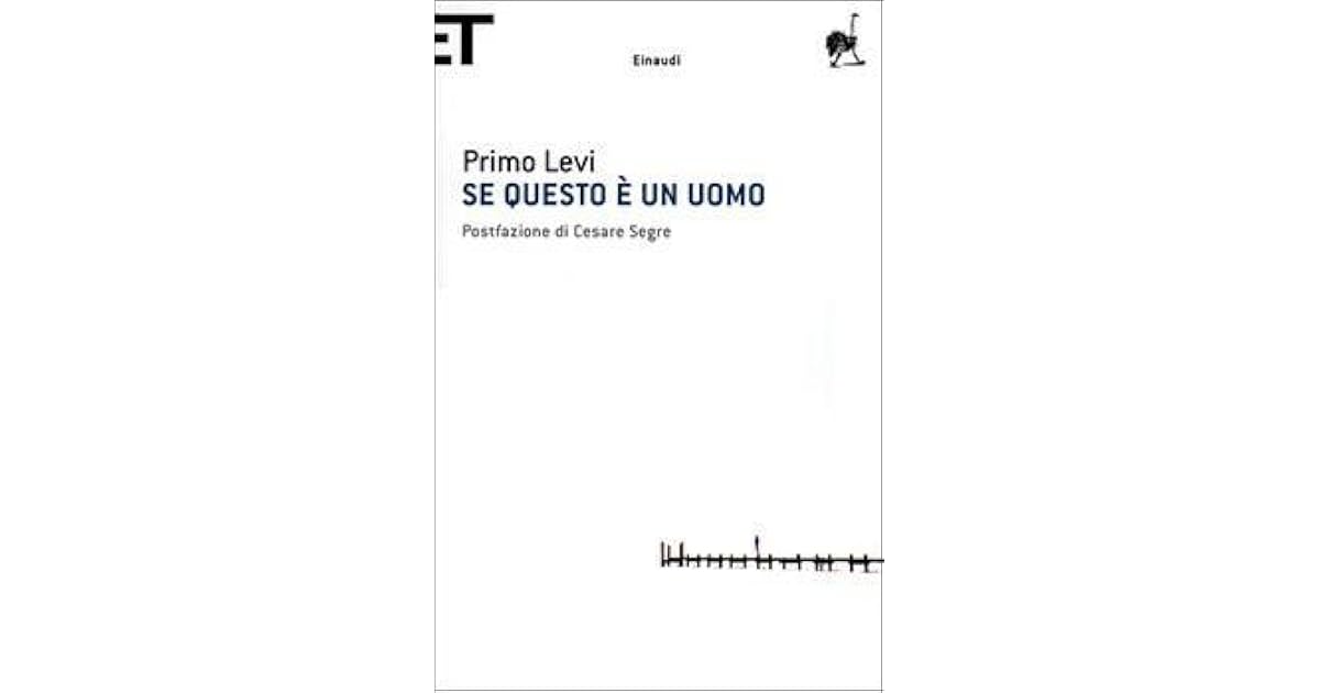 Se questo è un uomo by Primo Levi