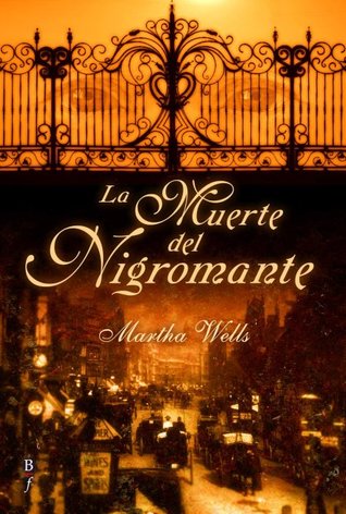 Portada de La muerte del nigromante, de Martha Wells