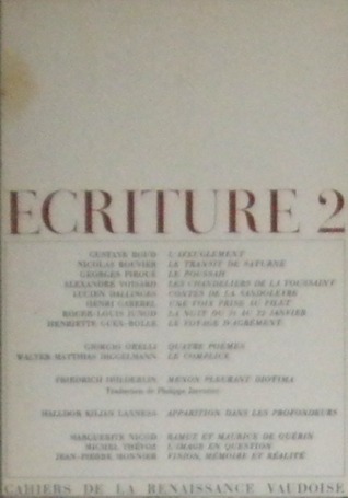 Ecriture 2 (Paperback)