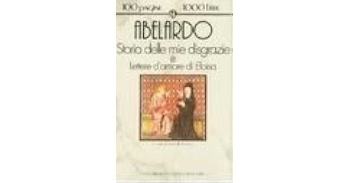 Abelardo Storia Delle Mie Disgrazie Pdf
