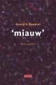 "Miauw": 24 nieuwe gedichten