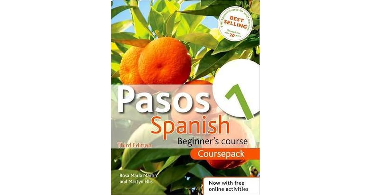 Pasos 1 Spanish Beginner's Course 3rd edition revised Course Pack by Rosa María Martín