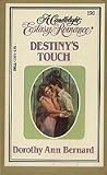Destiny's Touch (Candlelight Ecstasy Romance, #190)