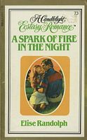 A Spark of Fire in the Night (Candlelight Ecstasy, #73)