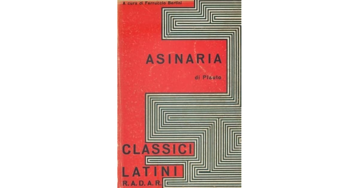 Asinaria by Plautus
