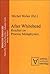 After Whitehead: Rescher On Process Metaphysics
