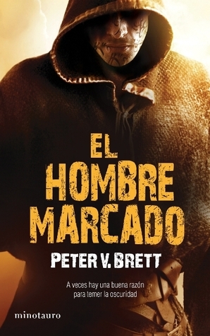 Portada de El hombre marcado, de Peter V. Brett