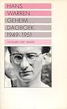 Geheim dagboek 1949-1951