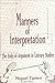 Manners of Interpretation
