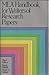 MLA Handbook For Writers Of Research Papers by Joseph Gibaldi