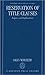 Reservation of Title Clauses by Sally Wheeler