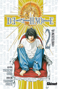 Portada de Death Note 02: Confluencia, de Tsugumi Ohba