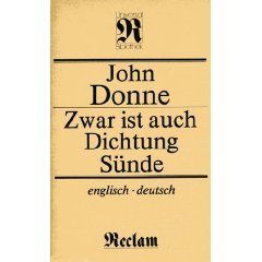 Zwar ist auch Dichtung Sunde