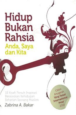 Capa do Livro Hidup Bukan Rahsia Anda, Saya dan Kita