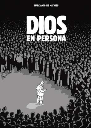 Portada de Dios en persona, de Marc-Antoine Mathieu