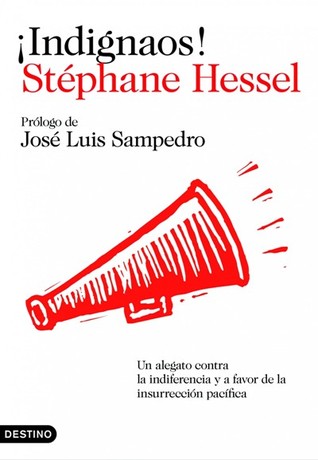Portada de ¡Indignaos!, de Stéphane Hessel