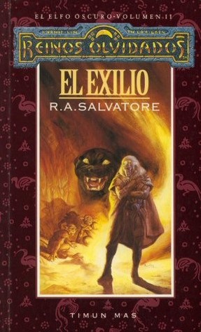 Portada de El exilio, de R.A. Salvatore