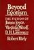 Beyond Egotism: The Fiction of James Joyce, Virginia Woolf, and D. H. Lawrence