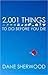 2,001 Things To Do Before You Die by Dane Sherwood