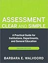 Assessment Clear and Simple by Barbara E. Fassler Walvoord