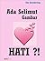 Ada Selimut Gambar Hati ?!