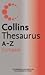 Collins Compact Thesaurus A-Z