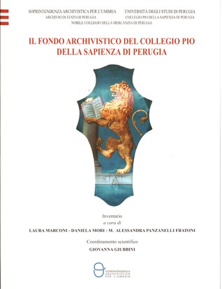 Il fondo archivistico del Collegio Pio della Sapienza di Perugia (Paperback)