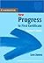 New Progress to First Certi...